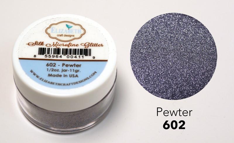 Pewter - Silk Microfine Glitter