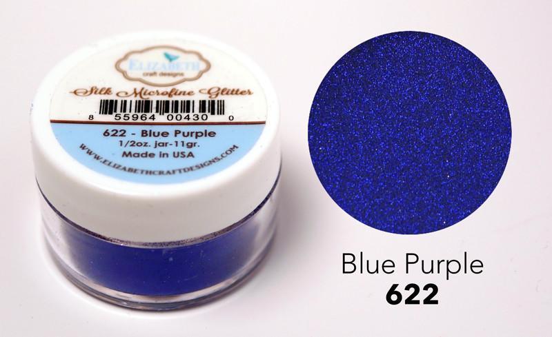Blue Purple - Silk Microfine Glitter