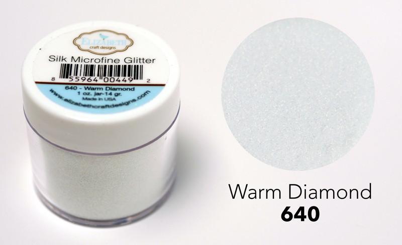 Warm Diamond 1oz. - Silk Microfine Glitter - Silk Microfine Glitter - ElizabethCraftDesigns.com