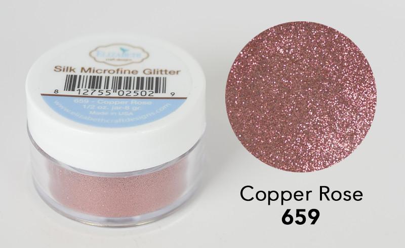 Copper Rose - Silk Microfine Glitter