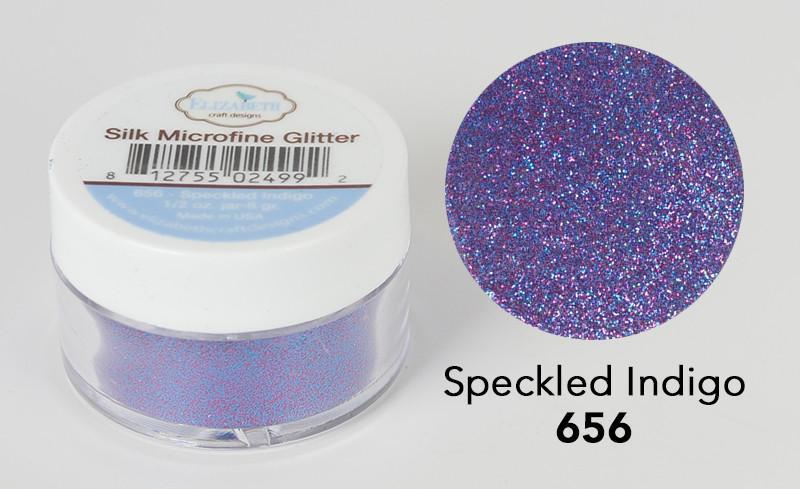 Speckled Indigo - Silk Microfine Glitter - Silk Microfine Glitter - ElizabethCraftDesigns.com